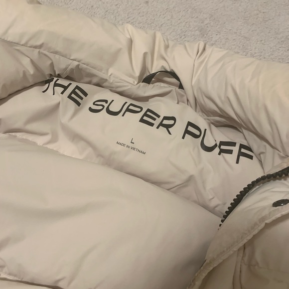 TNA SUPERPUFF OFF-WHITE SIZE L (but fits on a M) - Picture 2 of 7